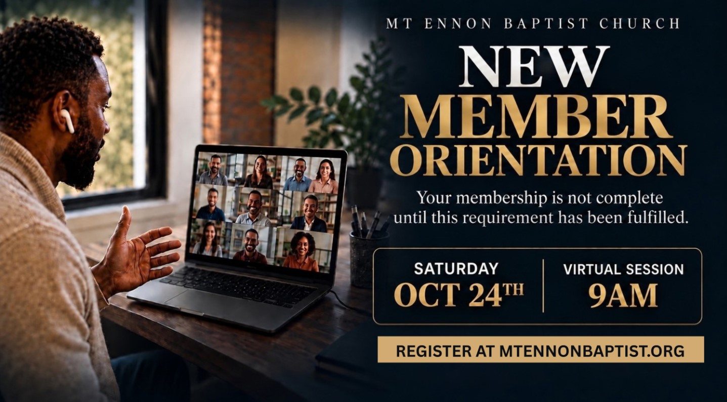 New Member Orientation